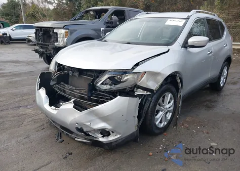 2015 Nissan Rogue Sv from USA, damaged, VIN KNMAT2MV0FP505159